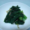 ぽぅにゃん's cooksnap of when they made ほうれん草えのきのコンソメにんにくバター.
