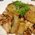 めいたくん's cooksnap of when they made 長芋と豚肉のバター醤油♪.