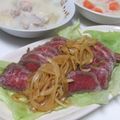 えりほの's cooksnap of when they made ★材料３つ♪１５分で簡単ローストビーフ★.