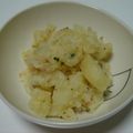 はちれ's cooksnap of when they made ふりかけで♪たらこ味の粉ふき芋.
