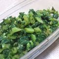 ゆーあちん's cooksnap of when they made 超簡単★ご飯がススム！かぶの葉炒め.