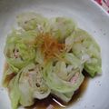 まじゅじゅ's cooksnap of when they made キャベツロール☆さっぱりタレかけ.