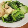 J-DOG's cooksnap of when they made 豆腐と青梗菜の甜面醤炒め.