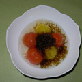 makeko's cooksnap of when they made トマトのマリネもずくと一緒に♫♬.
