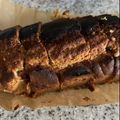 羊めぇめぇ's cooksnap of when they made 優しい甘さ♡HMで黒糖のパウンドケーキ.