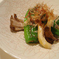 uka310's cooksnap of when they made ししとうと舞茸のポン酢和え.