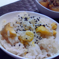 sweetdrops's cooksnap of when they made 我が家の栗ごはん.