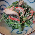 じゅんばあ's cooksnap of when they made しいたけと春菊のゴマみそマヨ香り和え.