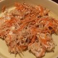 annie☆'s cooksnap of when they made ﾚﾝｼﾞで★カジキマグロの香味蒸し.