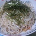 栞zzZ's cooksnap of when they made もやしの海苔ナムル.