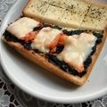 姉ぶた's cooksnap of when they made 海苔つくきむチー★トースト.