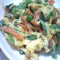 monchanママ's cooksnap of when they made アスパラ菜（ｵｰﾀﾑﾎﾟｴﾑ）の卵とじ炒.