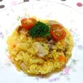 えるえる２８６'s cooksnap of when they made 子供大好き！カレーピラフ.