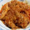 ♪みんころ♪'s cooksnap of when they made 簡単☆鶏肉の白菜&玉ねぎトロトロｿｰｽ煮.