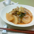 ワイワイコンビ's cooksnap of when they made 大根と豚肉のピリ辛旨煮.
