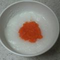 サーフブレイド's cooksnap of when they made 離乳食　とろとろお粥のニンジンソース.