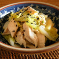 cafe0305's cooksnap of when they made 白菜と鶏ささみの和えもの.