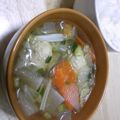 ＊☆＊みゅう＊☆＊'s cooksnap of when they made 野菜たっぷり♪ふわふわ肉団子＆春雨スープ.