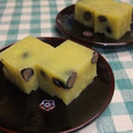 chokomi513's cooksnap of when they made 黒豆の入ったあっさりいもようかん.