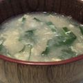 サｯささ☆'s cooksnap of when they made ☆山芋とニラのかき卵スープ☆.