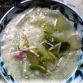 tohrudc's cooksnap of when they made 冬瓜と白菜の豆乳スープ.