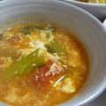 minami1977's cooksnap of when they made チンゲン菜と卵、トマトの中華スープ♪.