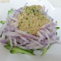 アズーロコンパクト's cooksnap of when they made 紫大根のお化粧サラダ★.