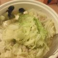 よし＠＠よし's cooksnap of when they made 絶品☆蒸しキャベツ＆湯豆腐.