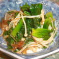 きらり流れ星's cooksnap of when they made 小松菜とえのきだけの煮浸し.