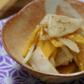 ピンクのたまご's cooksnap of when they made 柿と蕪の胡麻和え.