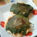 Ma☆☆'s cooksnap of when they made おからはんぺんの大葉ポン酢焼き.
