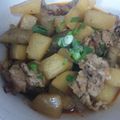 エリムス's cooksnap of when they made 大根とごぼう。冬野菜のピリ辛煮☆.