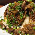美しきロクサーヌ's cooksnap of when they made カリカリ牛ばらテンメンジャンやっこ.