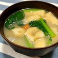 ☆のん☆☆'s cooksnap of when they made 具材楽しむお味噌汁☆大根/人参/小松菜.