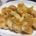 あっくん５９'s cooksnap of when they made 簡単柔らか♡鶏むね肉のネギ塩レモン炒め.