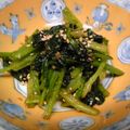 はつこたん's cooksnap of when they made シリコンスチーマーで小松菜のごまあえ.