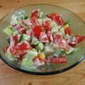 Nekozame's cooksnap of when they made カラフル☆簡単　我が家のばあばサラダ.