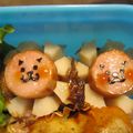 紅葉ｙ's cooksnap of when they made ちくわdeライオンちゃんとライオンくん♡.