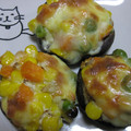 sesshi's cooksnap of when they made ＜お弁当おかず＞簡単!しいたけチーズ焼き.