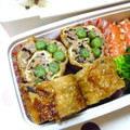 えるえる２８６'s cooksnap of when they made ✿ひき肉の油揚げ巻き✿.