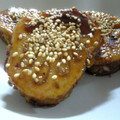 テルちん's cooksnap of when they made だまされた？！照り焼きレンコンの挟み焼き.