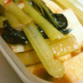 熊人すみこ's cooksnap of when they made ちんげん菜と厚揚げの炒め物.