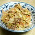 しろくまこうた's cooksnap of when they made 豚挽肉とキャベツの味噌マヨ炒め.