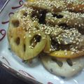 harumidori's cooksnap of when they made 牛レンコンまいたけの甘辛炒め.