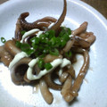 ゆみらんたん's cooksnap of when they made ♢　イカげその照り焼きマヨネーズ　♢.