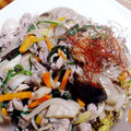 やつーこ's cooksnap of when they made ヒイカ入り八宝菜 ♪のっけて♪ 皿うどん.