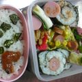 ＭＯＭＯパンダ's cooksnap of when they made 子供に喜ばれるお弁当！細巻き寿司.