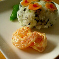 puniＫ's cooksnap of when they made レンジで簡単♥エビのマヨあえ～お弁当～.