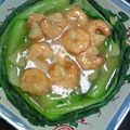 ばちよん's cooksnap of when they made 青梗菜と海老のあんかけ☆ｳﾏｳﾏ.