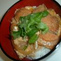 monemaruku's cooksnap of when they made 大好き♡カツ丼.